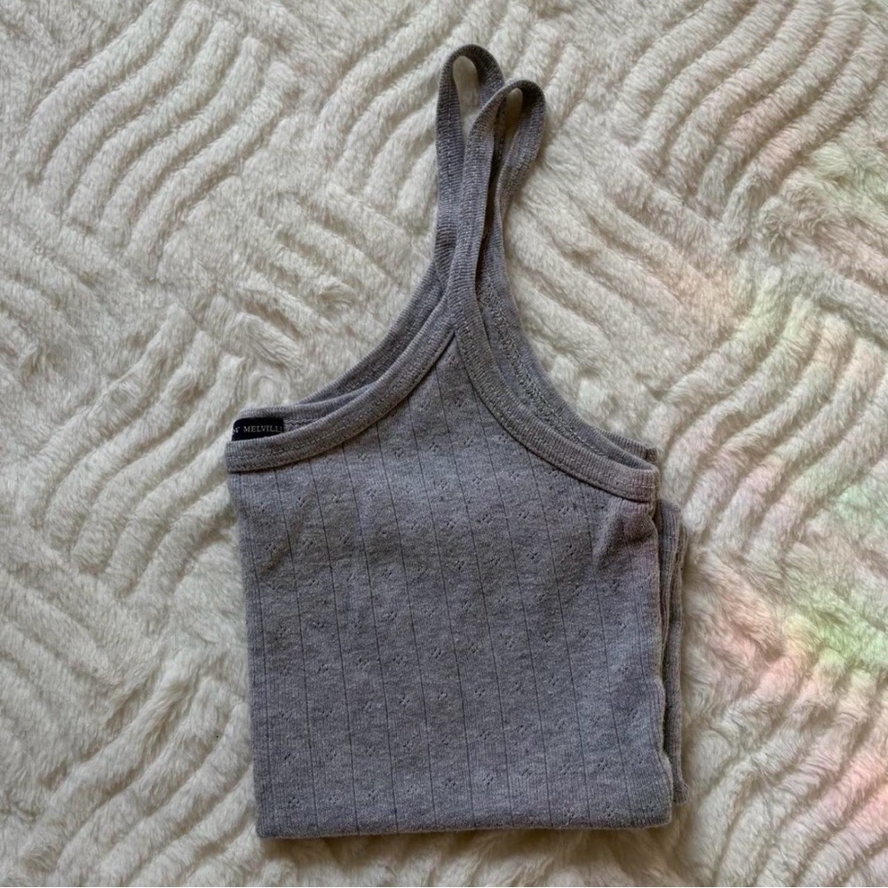 Grey Brandy Melville Top